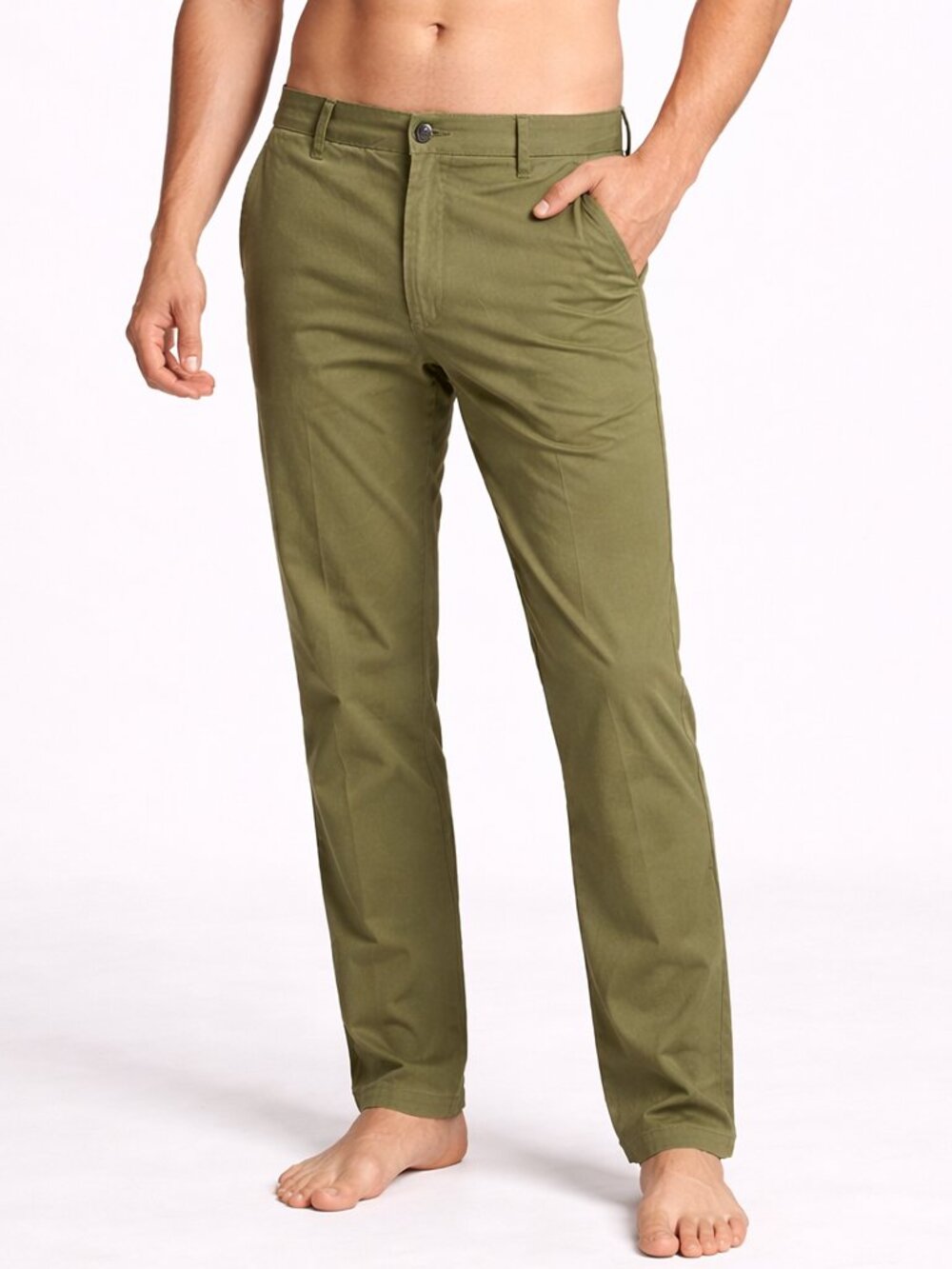 Goodfellow & Co Men’s Olive Green Slim Chino Pants - Size 34x30 - NWT